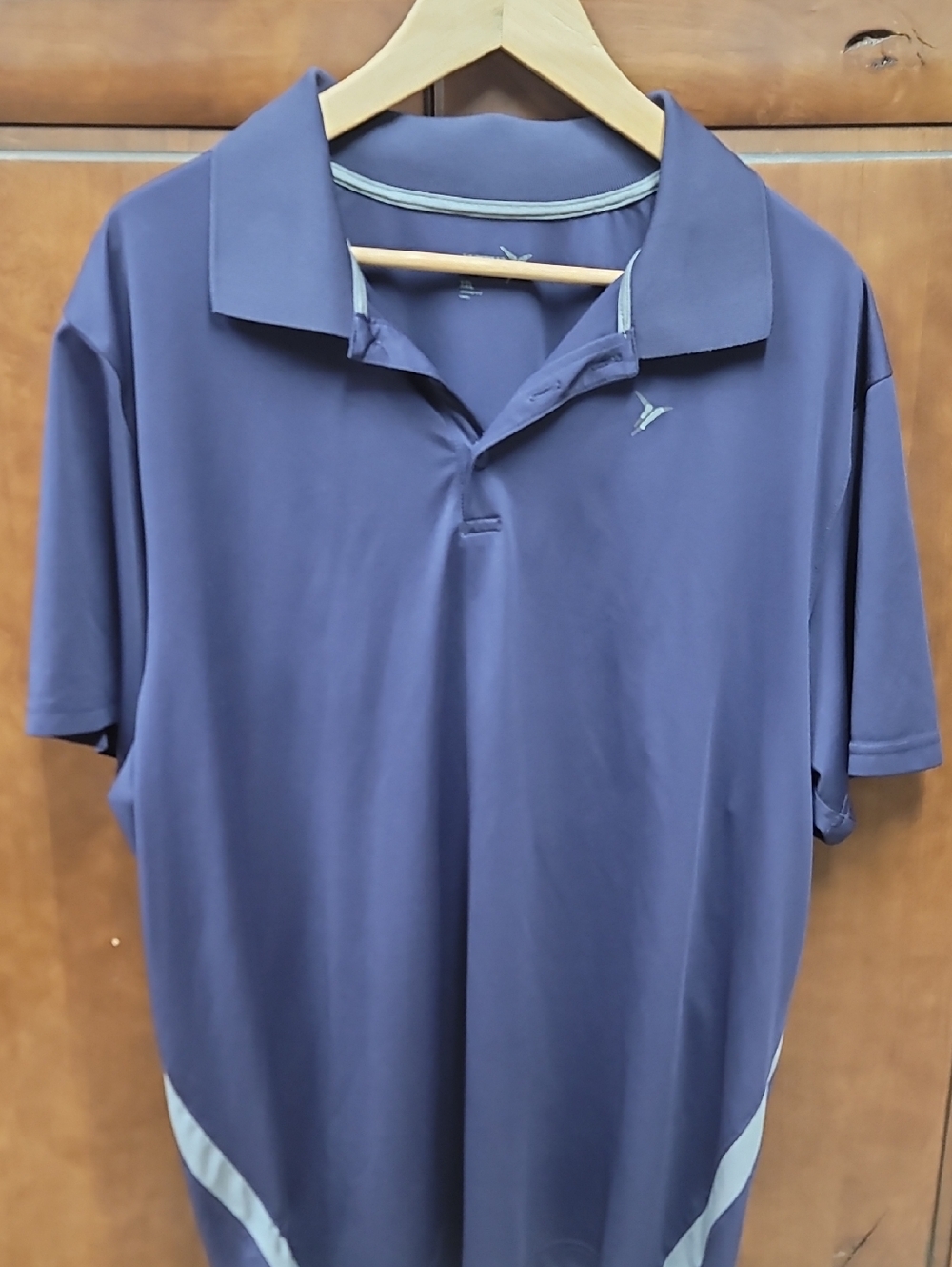 Old Navy Men's Purple Polo Shirt - Short Sleeve